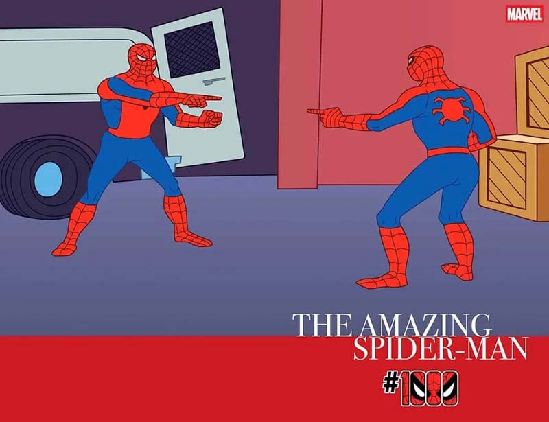 The Amazing Spider-Man #1000 Marvel Animation Spider-Man 1967 wraparound variant