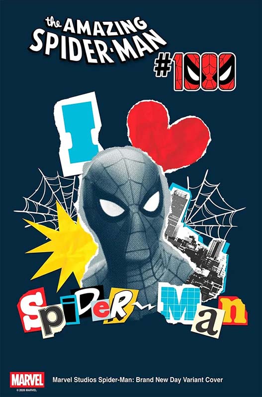 The Amazing Spider-Man #1000 Marvel Studios Spider-Man Brand New Day variant
