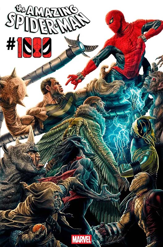 The Amazing Spider-Man #1000 variant cover by Lee Bermejo