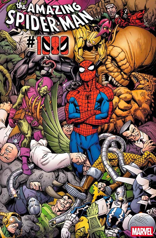 The Amazing Spider-Man #1000 variant cover by Mark Bagley