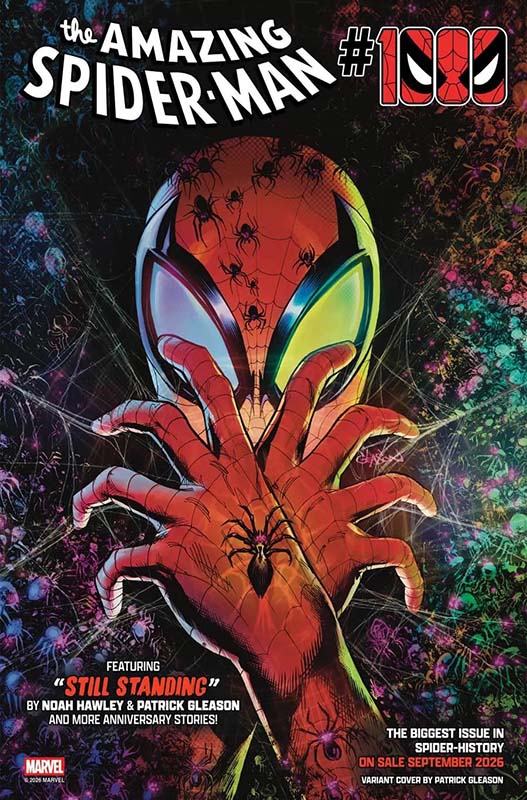 The Amazing Spider-Man #1000 variant cover by Patrick Gleason