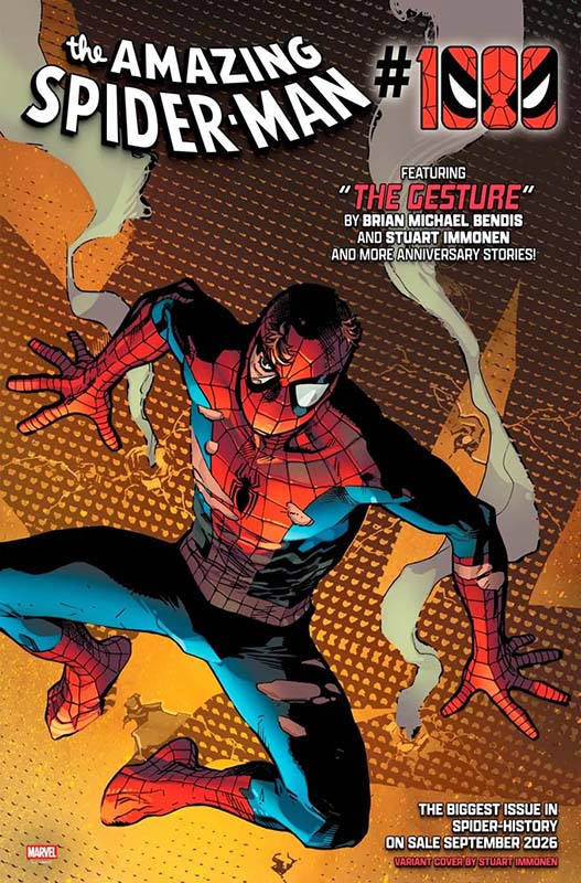 The Amazing Spider-Man #1000 variant cover by Stuart Immonen