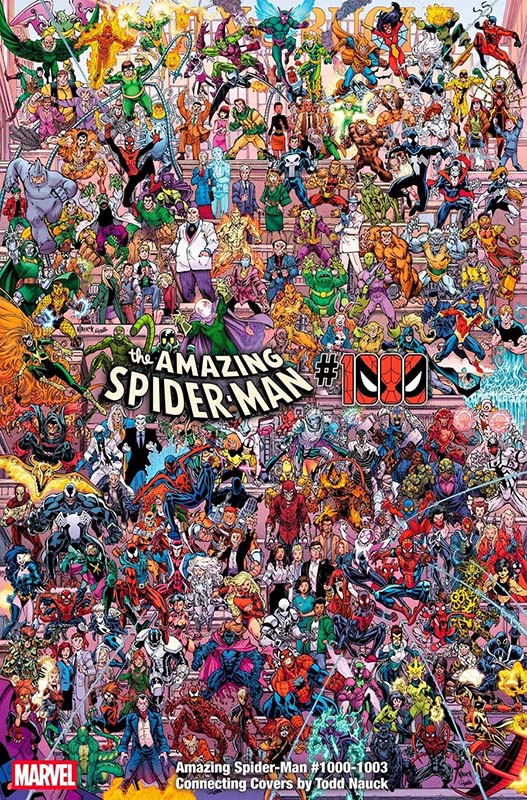 The Amazing Spider-Man #1000 variant cover by Todd Nauck