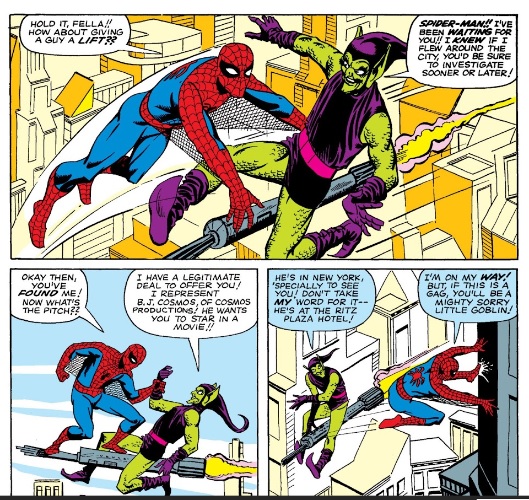 The Amazing Spider-Man meets the Green Goblin