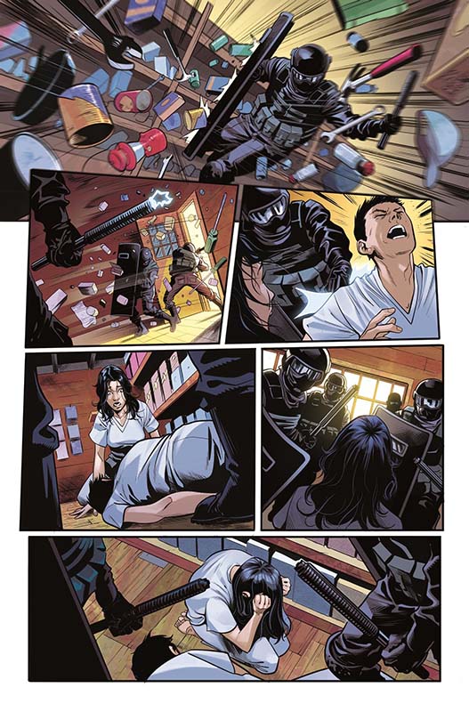 The X-Files #1 interior page 1