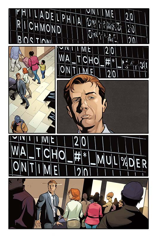 The X-Files #1 interior page 3