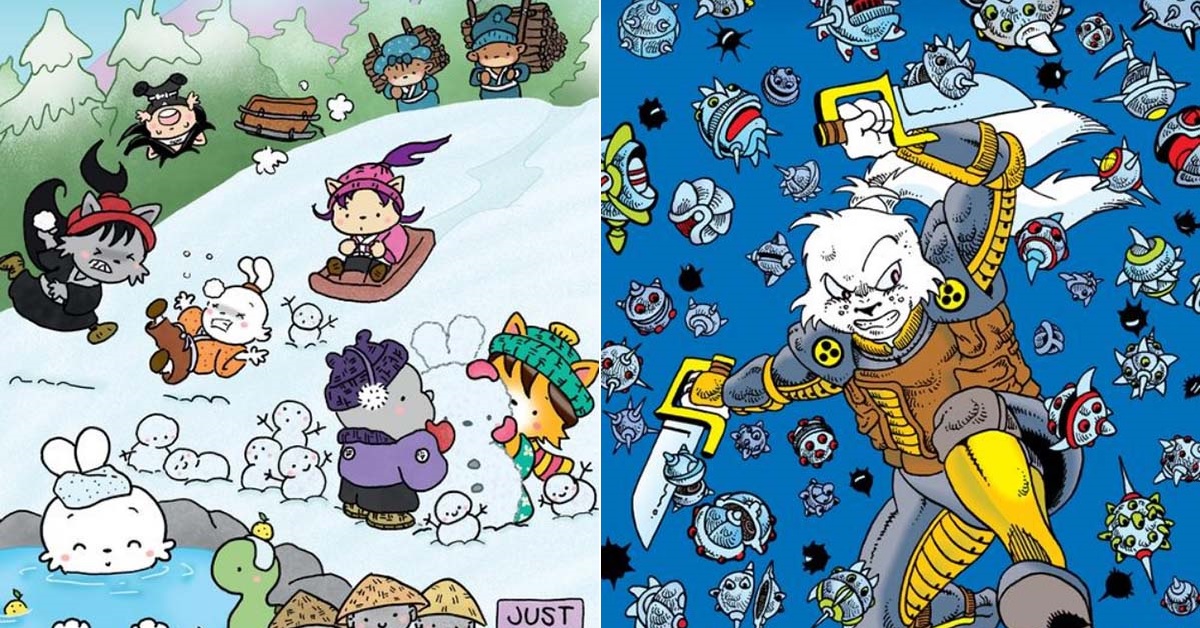 Usagi Yojimbo Winter Special & Space Usagi in Early 2027