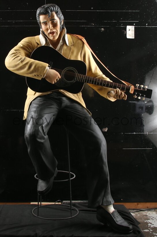 eMoviePoster – Elvis Presley fiberglass life-size statue
