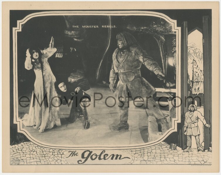 eMoviePoster Golem lobby card