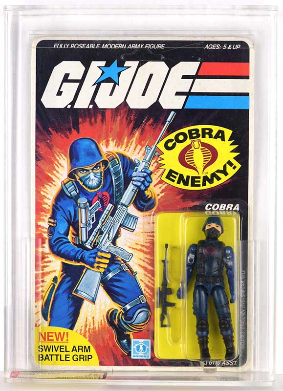 CertifiedLink 1983 Hasbro G.I. Joe Cobra