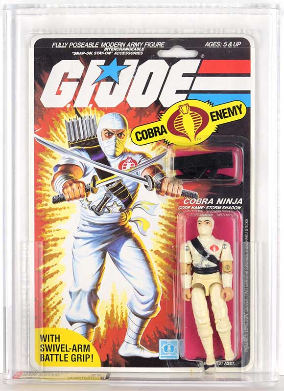 CertifiedLink 1983 Hasbro GI Joe Storm Shadow