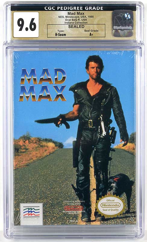 CertifiedLink Mad Max (NES) video game