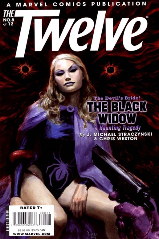 Claire Voyant on the cover of The Twelve #8