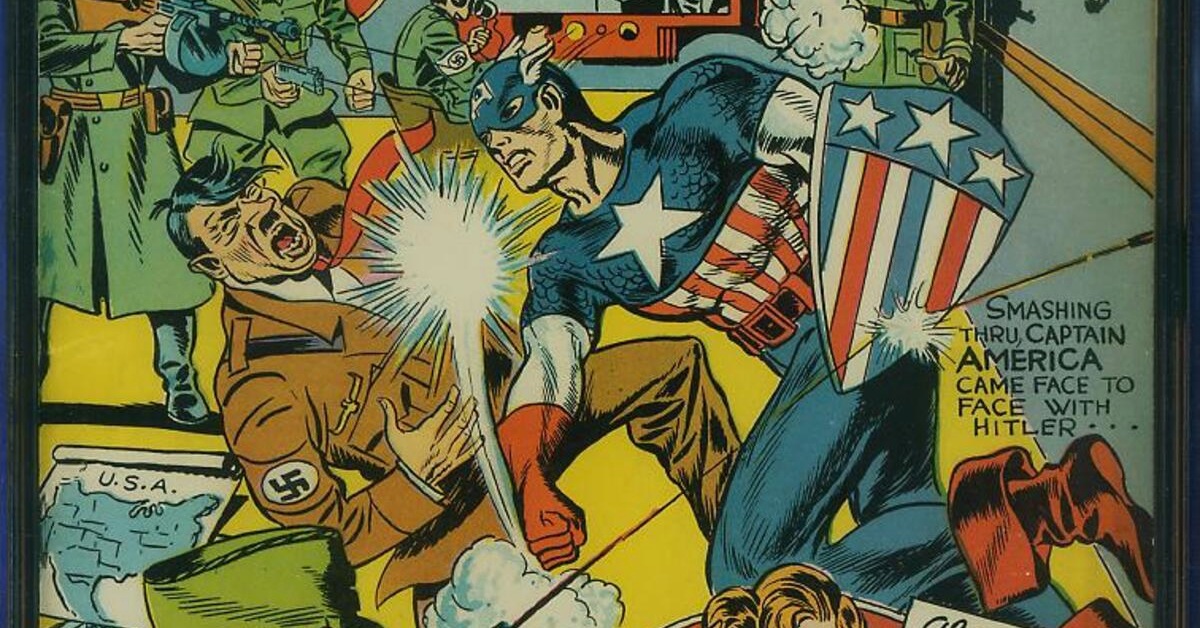 Captain America #1 CGC 8.5 Leads Timely Books in ComicLink Auction