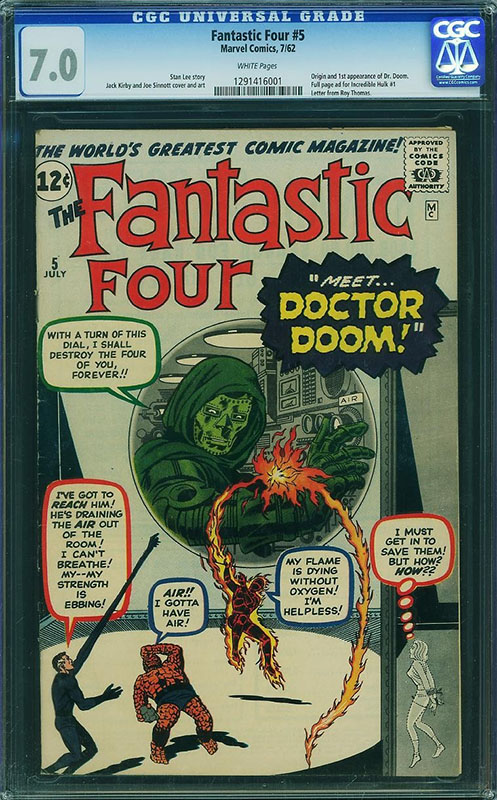 ComicLink Fantastic Four #5