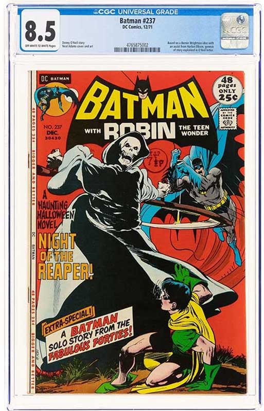 Heritage weekly auction Batman #237