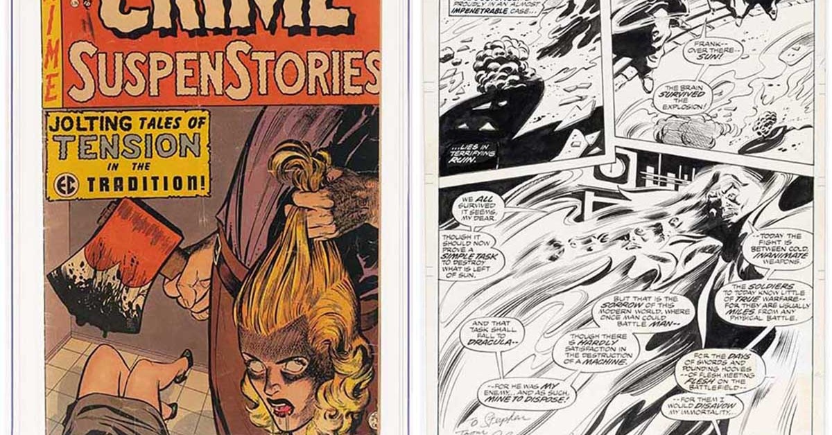 Decapitation, Dracula & Destruction in Heritage Weekly Auctions