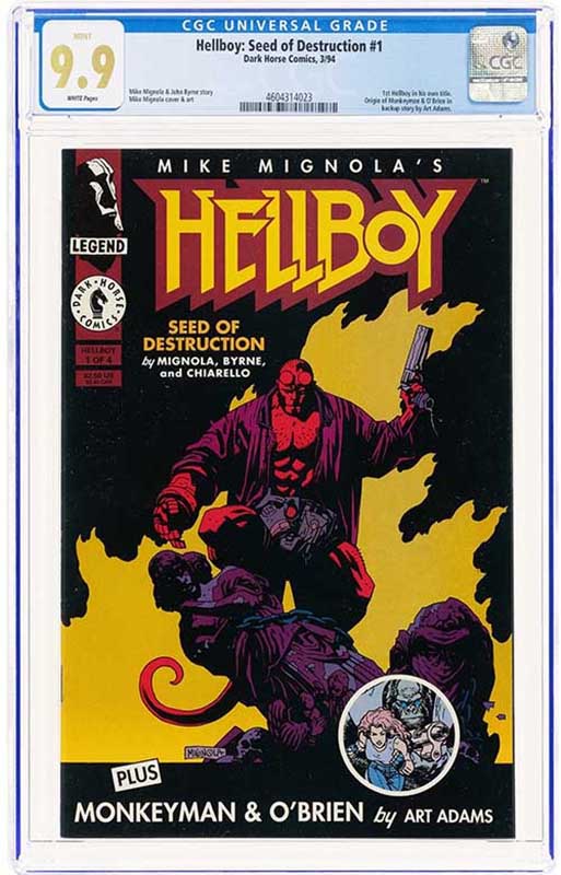 Heritage weekly auction Hellboy Seed of Destruction #1