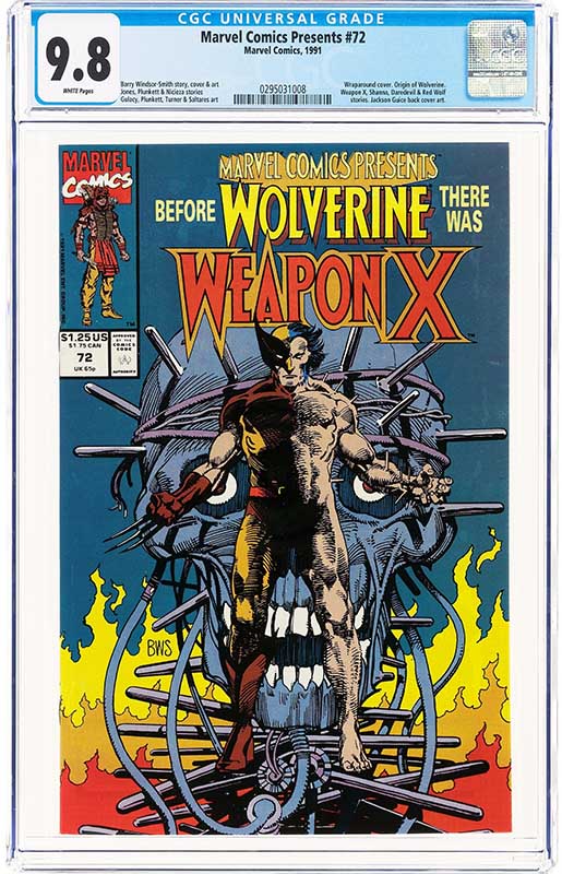 Heritage weekly auction Marvel Comics Presents #72