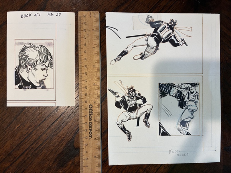 Hero Initiative Howard Chaykin’s Buck Rogers Grievous Angels pages