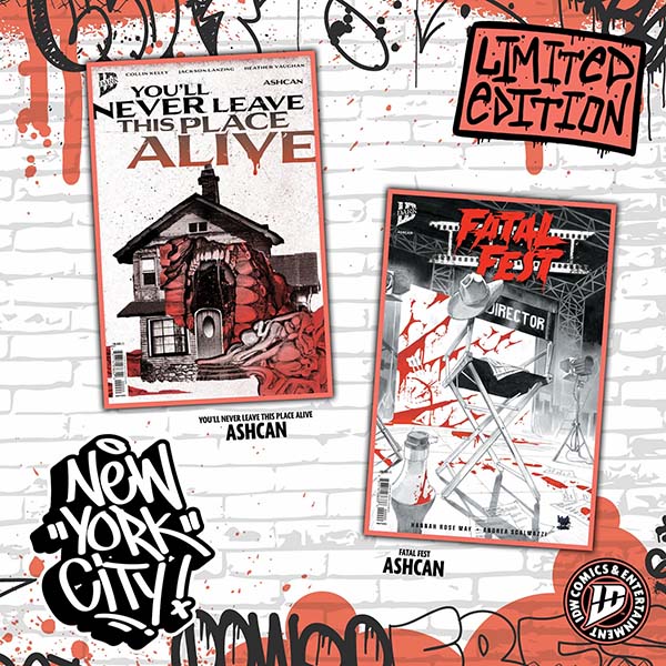 IDW at NYCC limited edition merchandise 2
