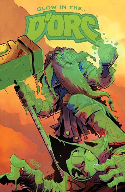Image at NYCC D’Orc #3 glow in the dark variant