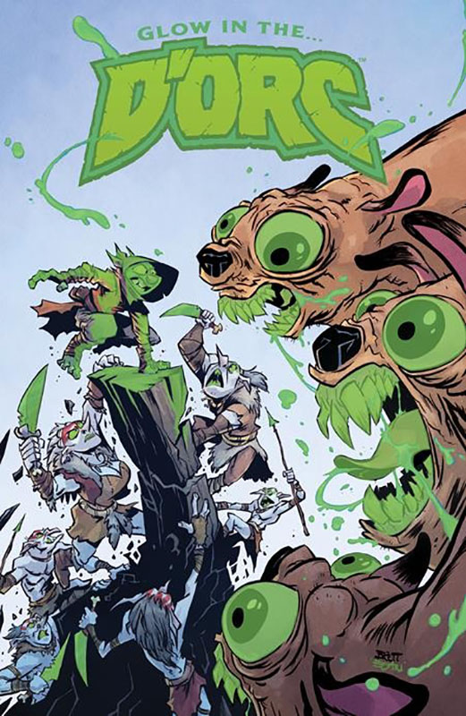 Image at NYCC D’Orc #4 glow in the dark variant