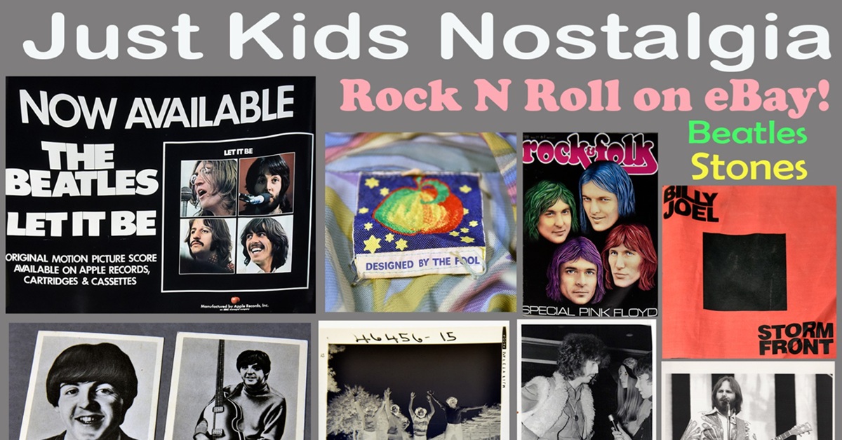 Beatles, More Rock Stars in Just Kids Nostalgia Auction