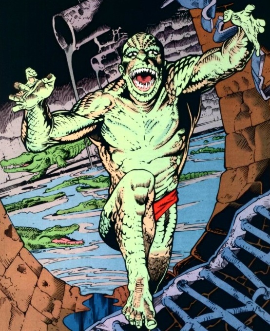 Killer Croc in his debut