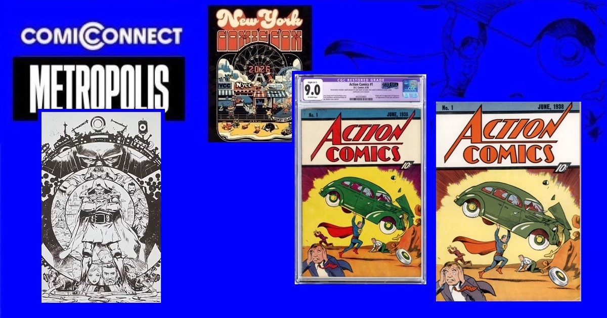 Metropolis/ComicConnect Report NYCC Sales, Preview Event Auction