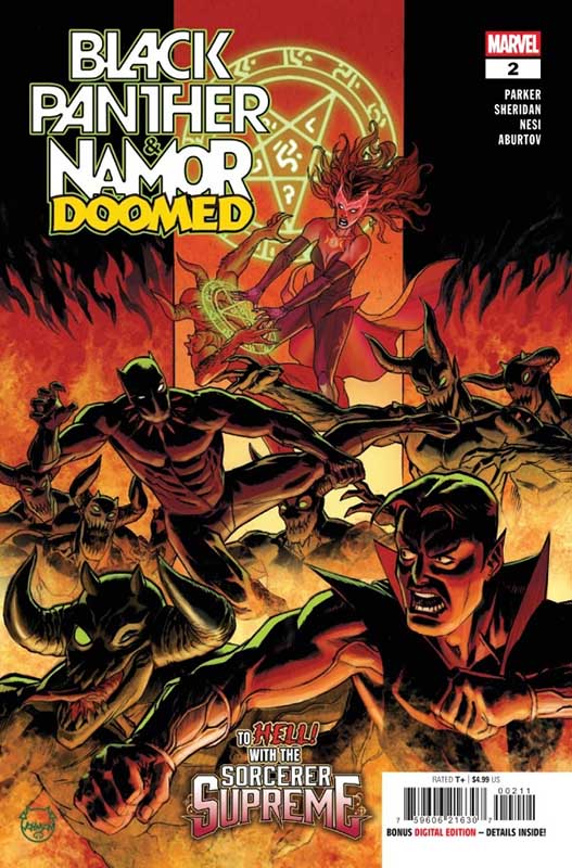 New comics this week Black Panther – Namor Doomed #2