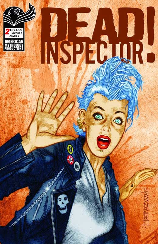 New comics this week Dead Inspector #2