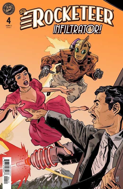 New comics this week The Rocketeer Infiltrator! #4
