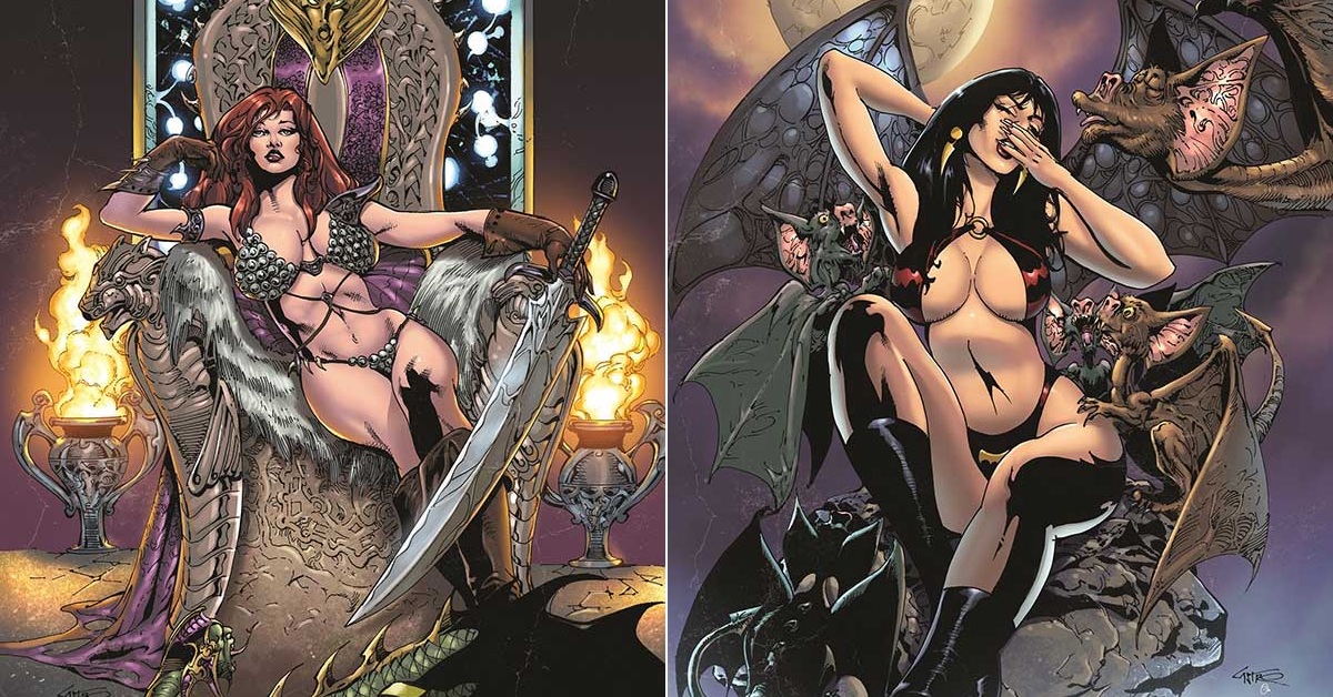 Vampirella & Red Sonja Kick-Off Dynamite’s 80-Page Comic Line
