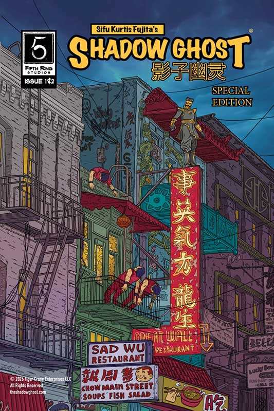Shadow Ghost #1-2 cover by Geof Darrow