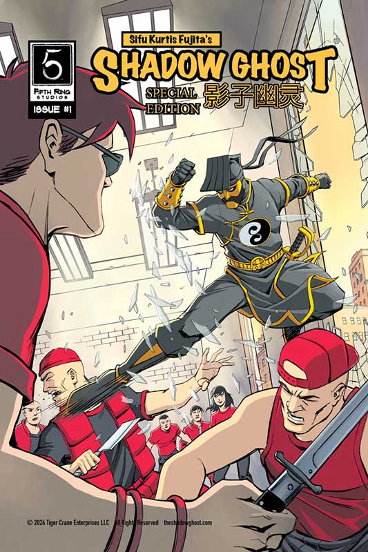 Shadow Ghost #1 cover by Tim Divar