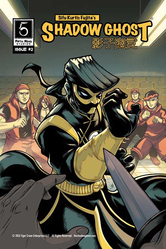 Shadow Ghost #2 cover by Kang Jing