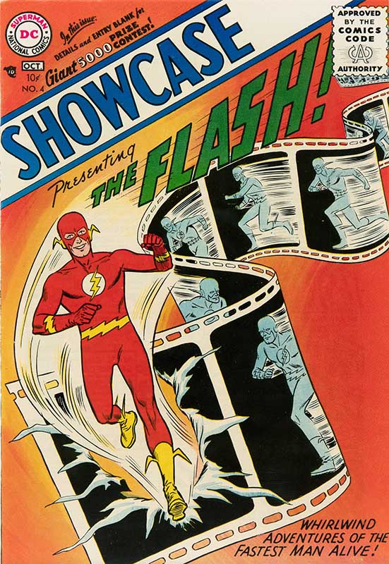 The Flash’s debut in Showcase #4