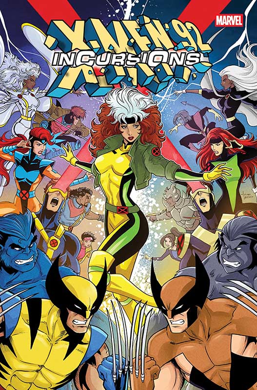 X-Men ’92 Incursions #1 cover B by Luciano Vecchio