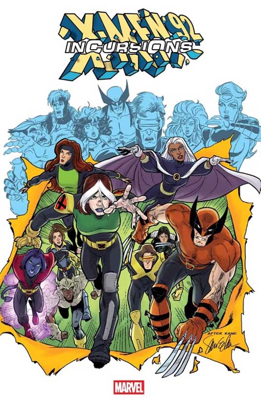 X-Men ’92 Incursions #1 variant cover by Steve E. Gordon