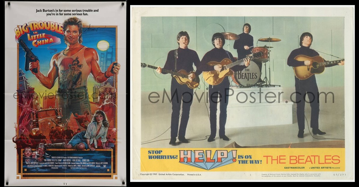 eMoviePoster to Auction 1,707 Posters, Lobby Cards, More