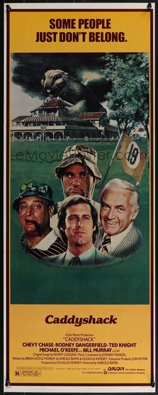 eMoviePoster Caddyshack insert